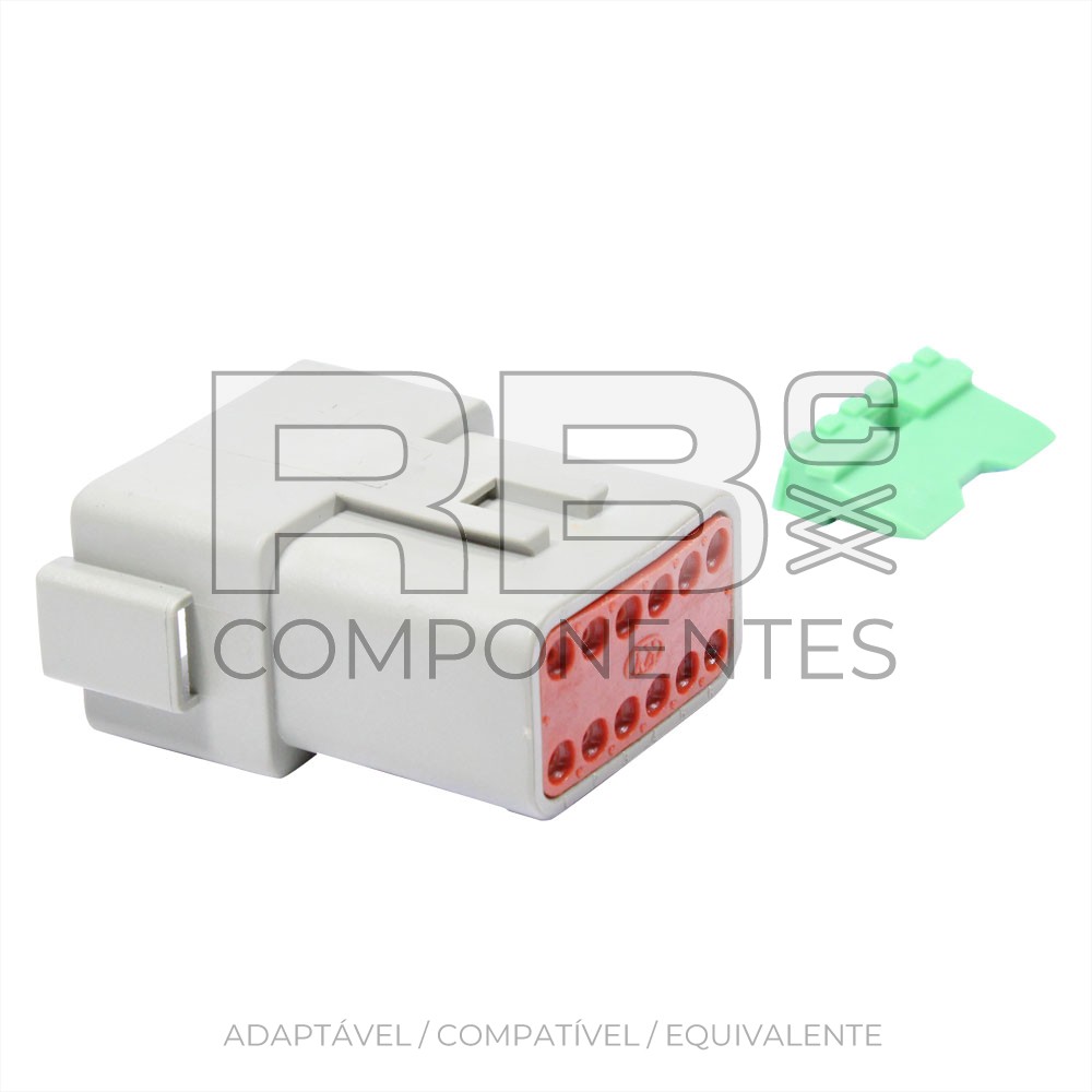 CONECTOR COMPATIVEL  CON DT04-12P