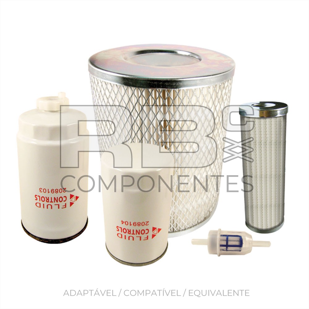KIT FILTROS COMPLETO HL-DTZ INCLUIDO HIDRAÚLICO