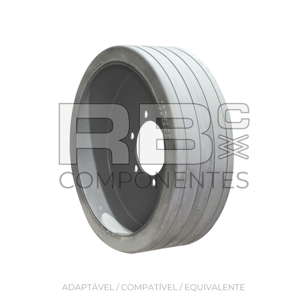 RODA TRASEIRA MTU 120 AETJ NS 510194 6 AGUJERO