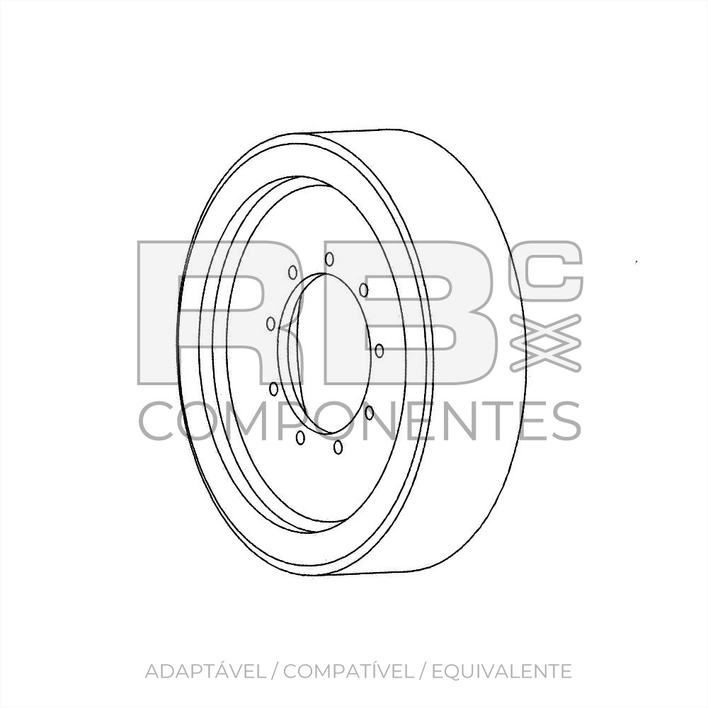 RODA N. M. ADAPT 1001110774 , 22x6x17.75