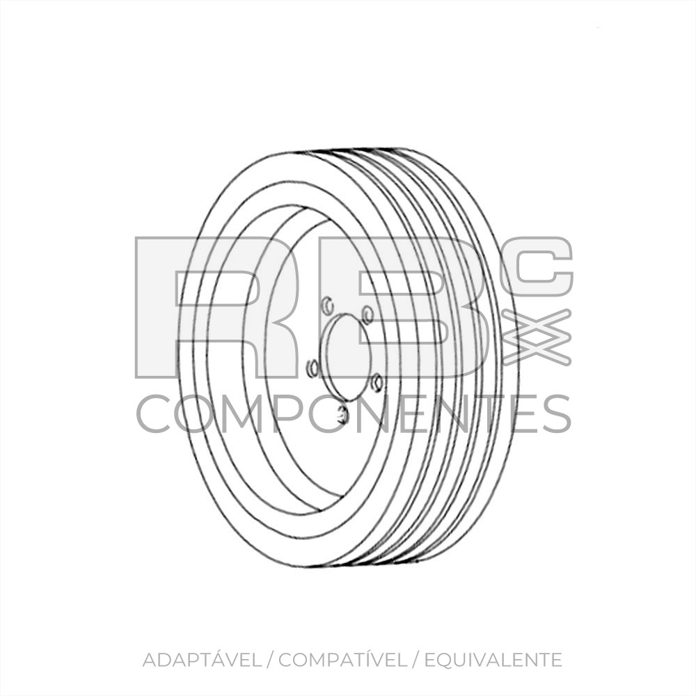 RODA NON MARKING ADAPTAVEL 1001127628