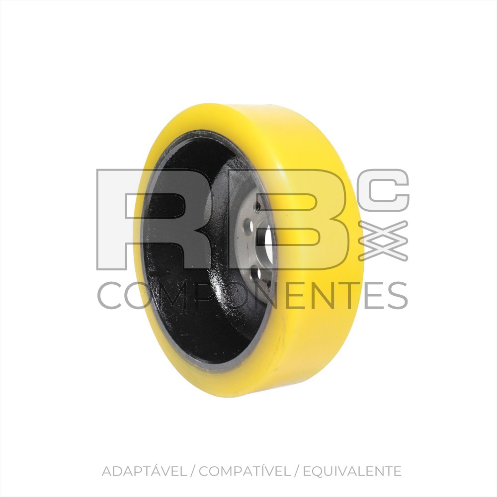 RODA POLIURETANO TRANSPAL/APILADOR 230X70D45