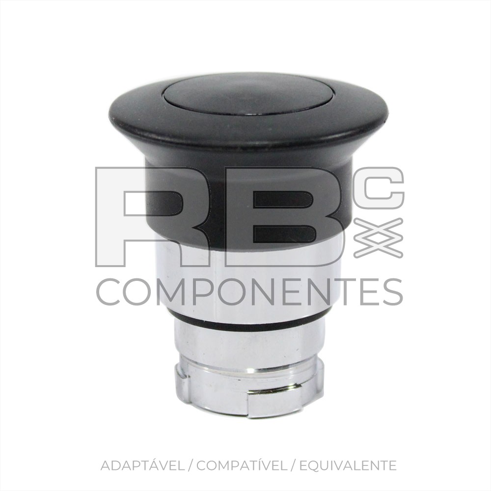 SETA PRETA MOMENTANEA DE DIÂMETRO 40MM  -  2AM2
