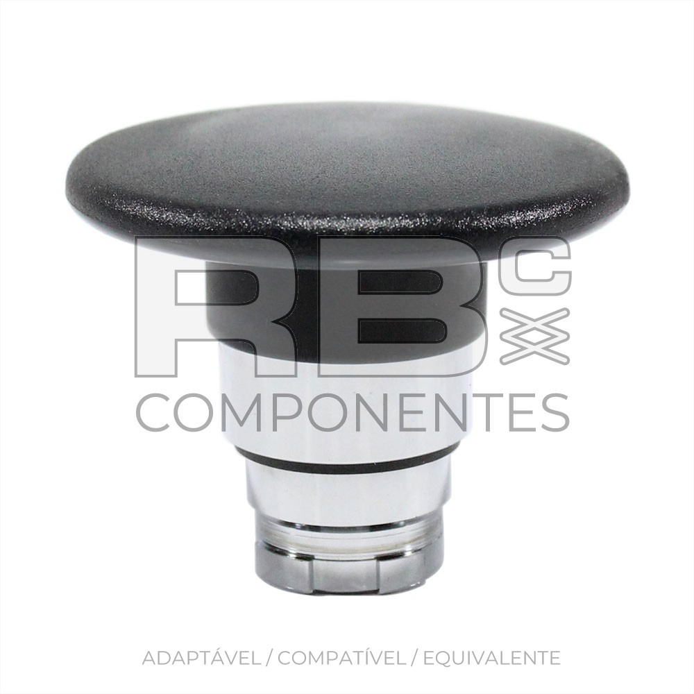 SETA PRETA DIÂMETRO 60MM  -  2AMJ2