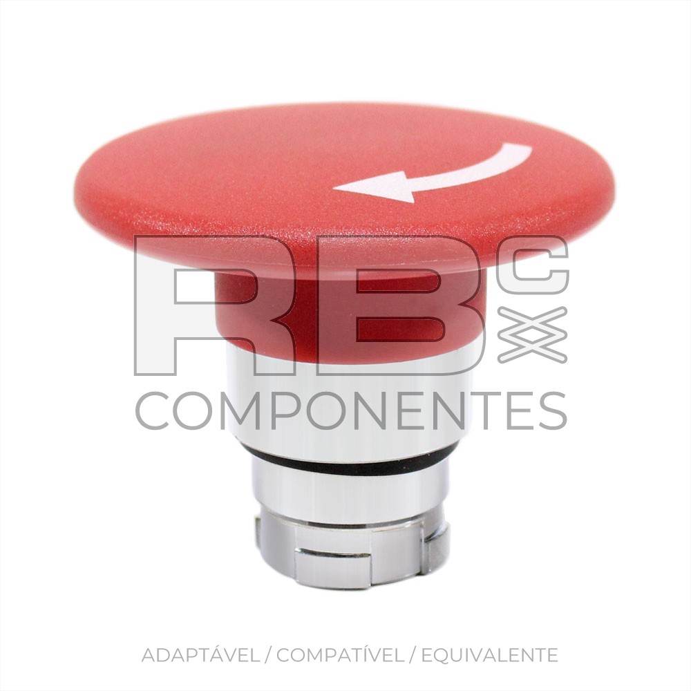 SETA PULSAGIRA VERMELHA DIÂMETRO 60MM  -  2AMLJ4