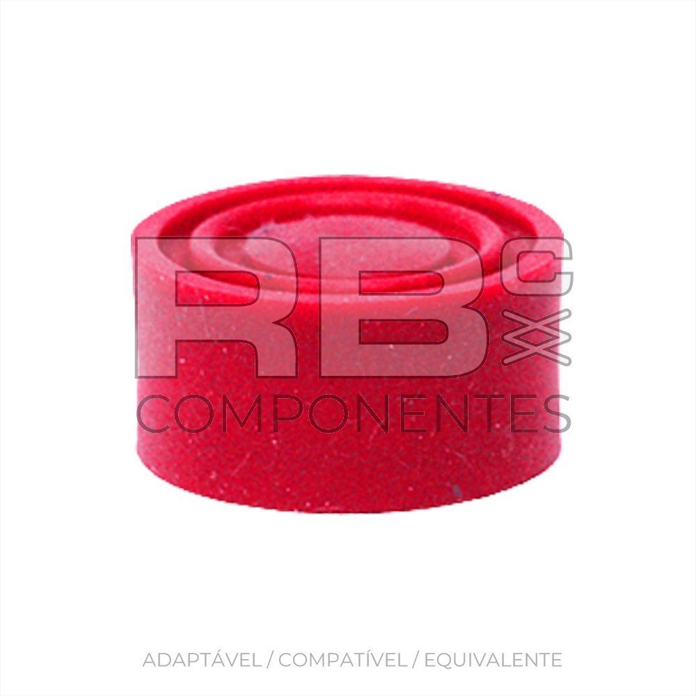GUARDAPOLVOS VERMELHO PARA PUSHBUTTON RB027522