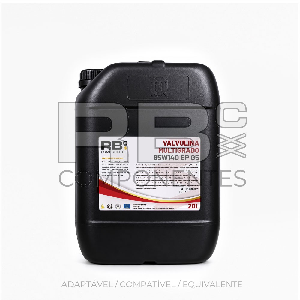 VALVULINA MULTIGRADO 85W140 EP G5 20L