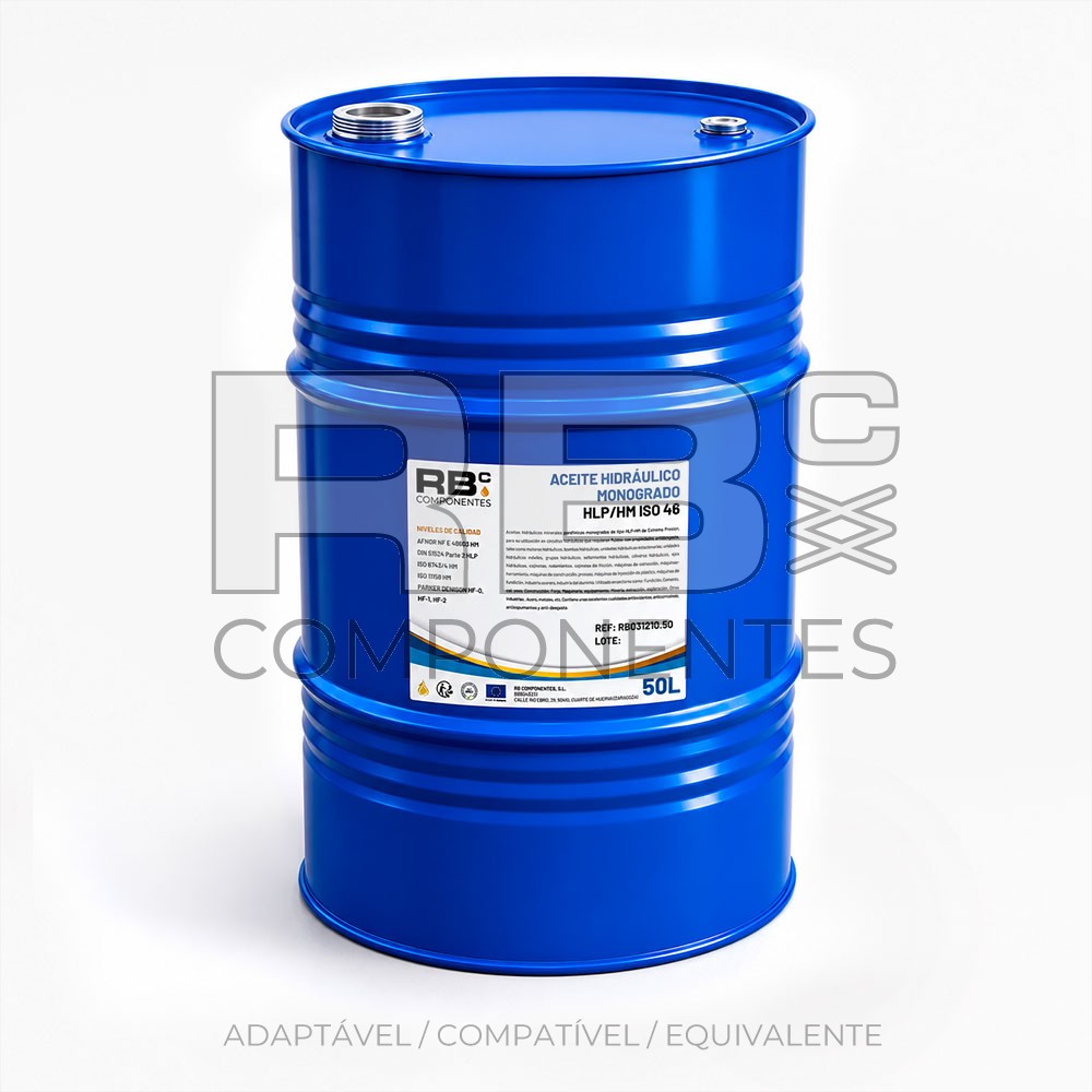 ACEITE HIDRAULICO MONOGRADO HLP/HM ISO 46 50L