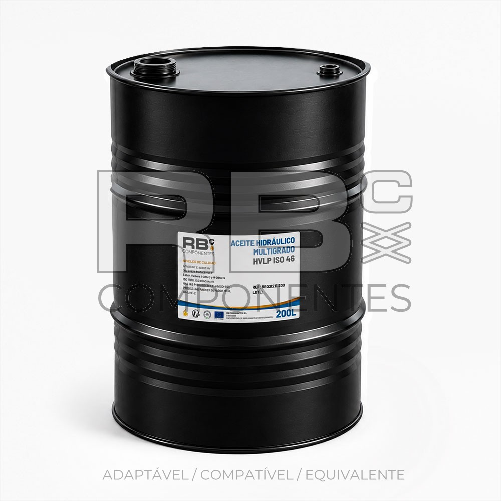 ACEITE HIDRAULICO MULTIGRADO HVLP ISO 46 200L