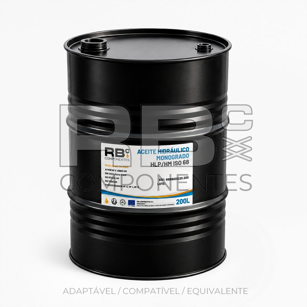 ACEITE HIDRAULICO MONOGRADO HLP/HM ISO 68 200L