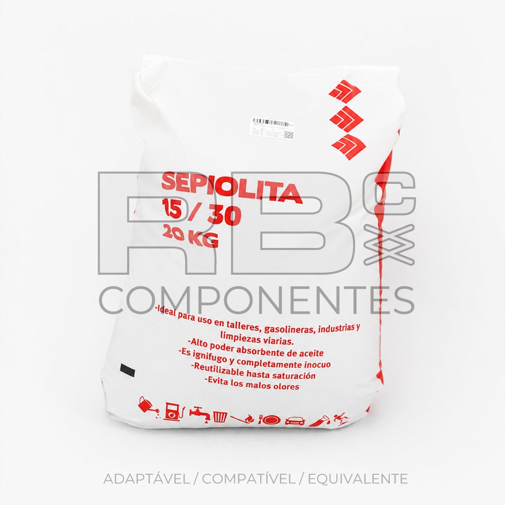 SEPIOLITA ABSORVENTE DE ÓLEO 20KG