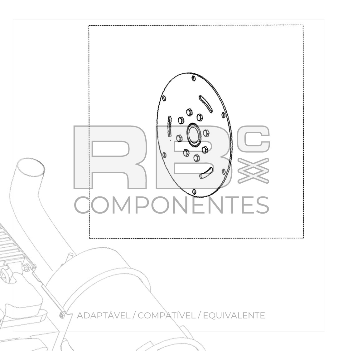 ACOPLAMENTO COMPATÍVEL DO MOTOR  GE 128004