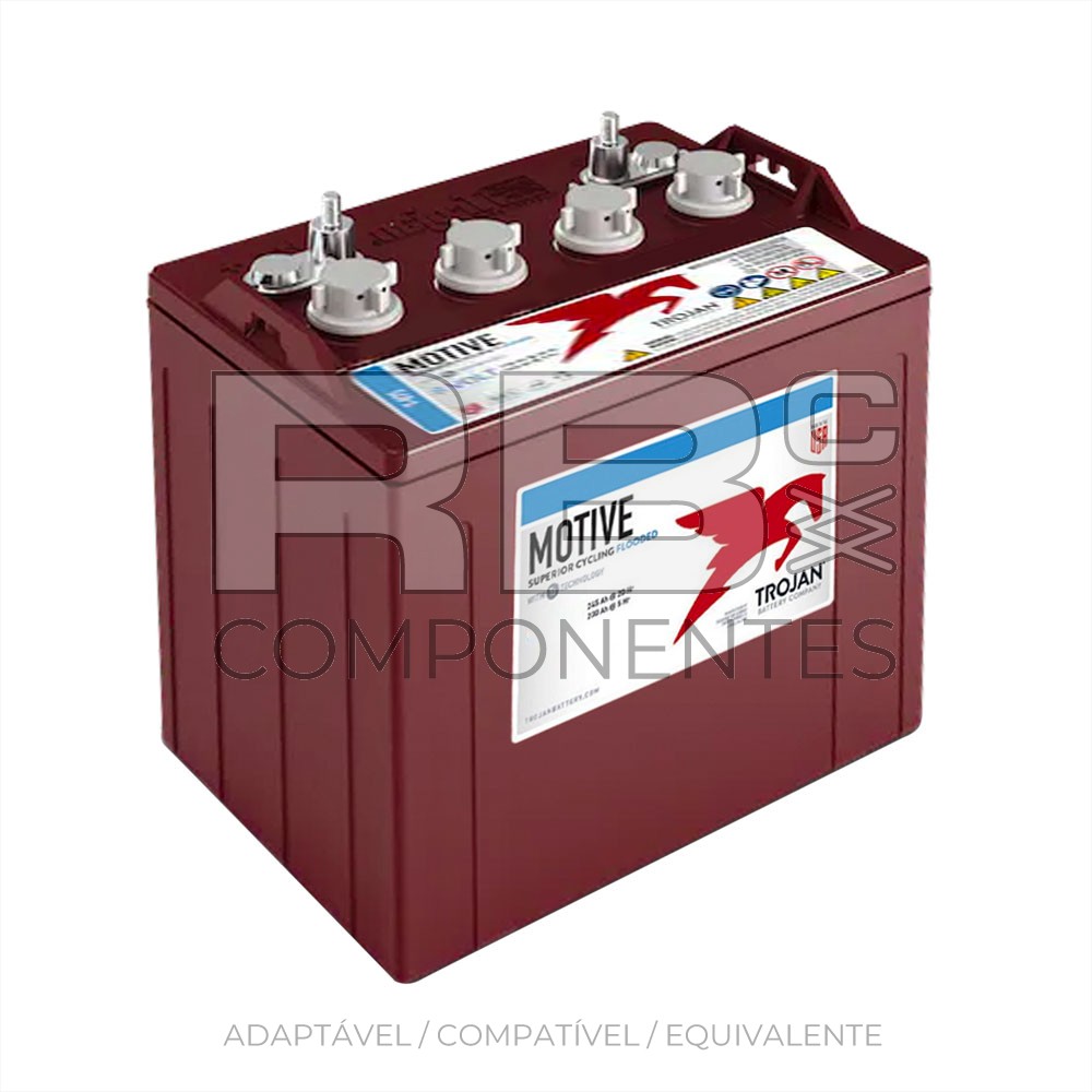 BATERIA DE SEMITRAÇÃO DE 8V