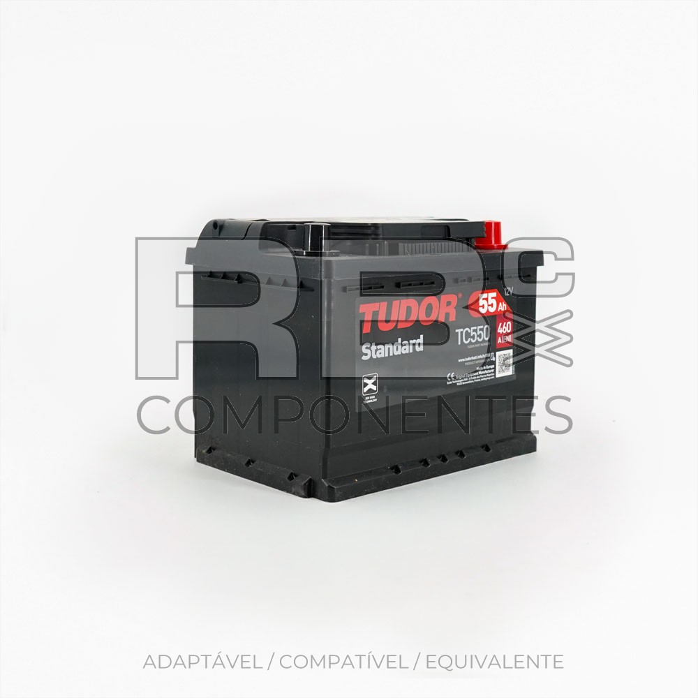 BATERIA DE PARTIDA TUDOR STANDAR 55AH 242x175x190