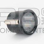 INDICADOR DE BATERIAS + HORÔMETRO +RELÉ DE CORTE 24/80 V
