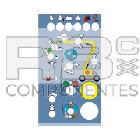 ADESIVO FUNC. QUADRO INF  HL PARA A.D
