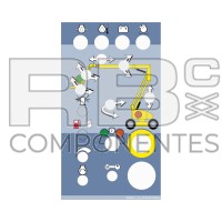 ADESIVO FUNCAO INFERIOR DIESEL HA16PX