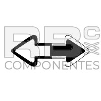 ADESIVO INFORMATIVO  PARA JL ENDEREÇO ​​DO BRAÇO