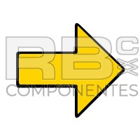 ADESIVO INDICADOR DIREC AMARELO GE-Z30/20 Z34/22(A.D.E