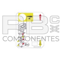 ADESIVO FUNC. QUADRO SUP UR-X26 (T.E.)