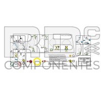KIT COMPLETO ADESIVO FUNCAO GRV-A125J