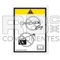 ADESIVO NÃO USE MÁQUINA HL 120 PX