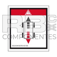 ADESIVO SENTIDO DE TRANSFERÊNCIA HL-COMP12DX