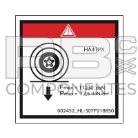 ADESIVO ADAPTAVEL REF HL  307P218850