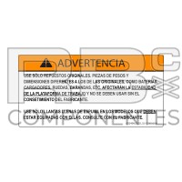 ADESIVO COMPATÍVEL REF. SJ 108666AA