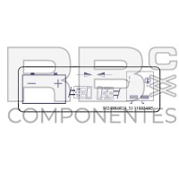 ADESIVO COMPATÍVEL REF. SJ 110334AB