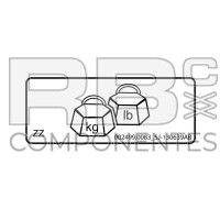 ADESIVO COMPATÍVEL REF. SJ 130639AB