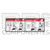 ADESIVO ALTURA DO PISO + CARGA HL OPT 6