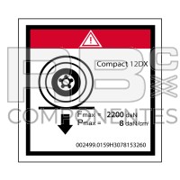 ADESIVO CARGA MAX EM UMA RODA HL COMP12DX