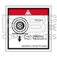 ADESIVO CARGA MAX EM UMA RODA HL 32 PX