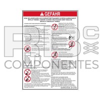 ADESIVO COMPATÍVEL REF GE 32700 DE