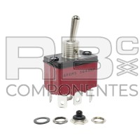 SWITCHES 2 POSIÇÕES DE RETORNO CENTRAL (6F)