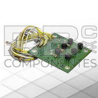 PLACA REACONDICIONADA 6 PULSADOR,  4 LED (BARNIZ)