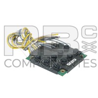 PLACA DE 9 BOTÕES E 5 LED (RESINA)