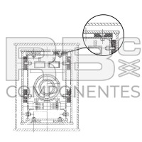 PATIN TRASERO DCHO TELESCOPE ADAPTABLE 158C175240