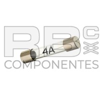 FUSIVEL DE VIDRO 4 AMP 20MM