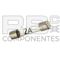 FUSIVEL DE VIDRO 2AMP A 32MM
