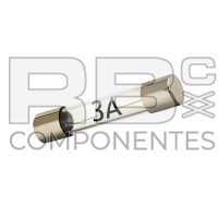 FUSIVEL DE VIDRO 3 AMP A 32MM