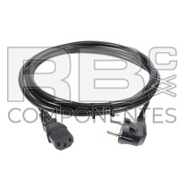 CABO ALIMENTACION CARGADOR ( LONGO 2 MTS )