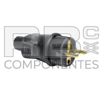 PLUG AIR MACHO ESTANCO DEL TIPO ALARGADERA 