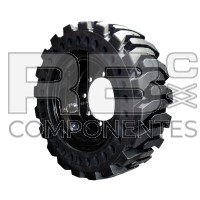 RODA ESQUERDA TESOURAS SDX  SX COMPLETA DE CAUCHO