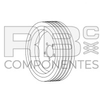 RODA NON MARKING ADAPTAVEL 1001127628