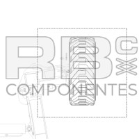 RODA  ADAPTAVEL REF  60957