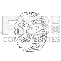 RODA ADAPTAVEL GE 79101 (26x12D380 PR8)