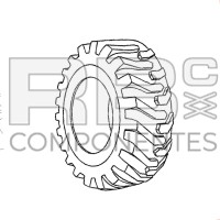 RODA  ADAPTAVEL REF 94663