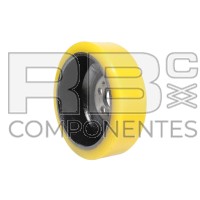 RODA POLIURETANO TRANSPAL/APILADOR 230X70D45